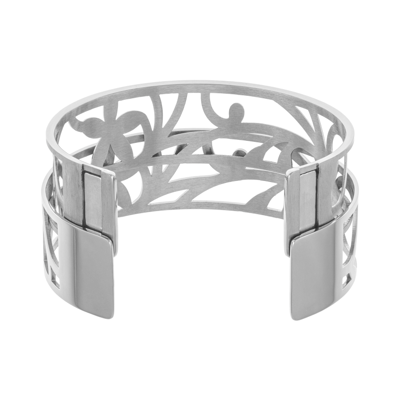 Bracelet jonc Méli versa 20 mm en acier 