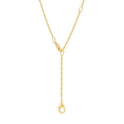 Chaîne en plaqué or, double mousqueton