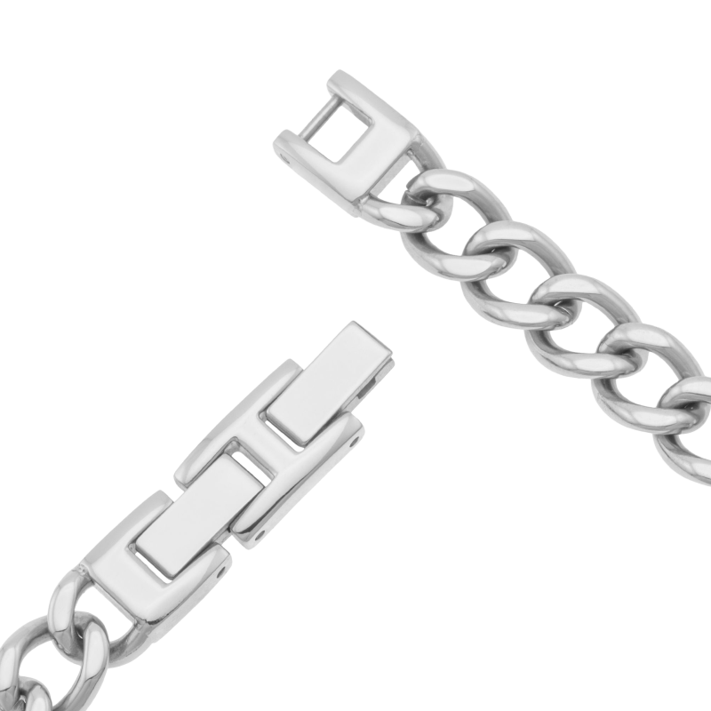 Bracelet en acier et céramique