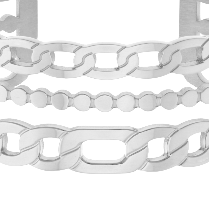 Bracelet jonc en acier