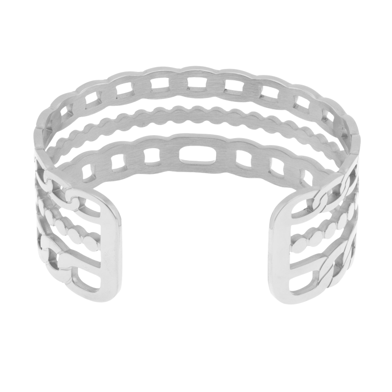 Bracelet jonc en acier