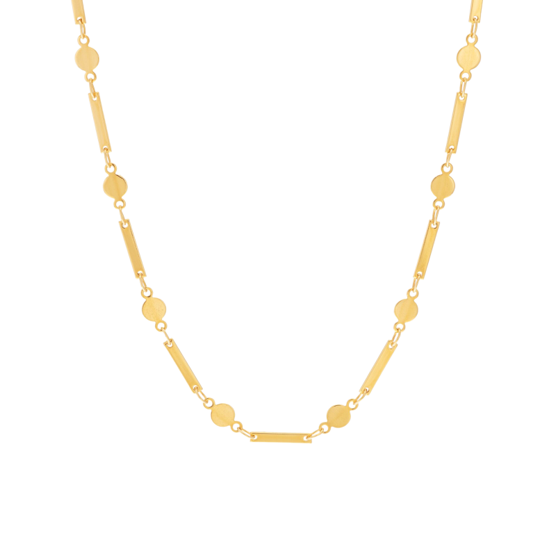 Collier en plaqué or