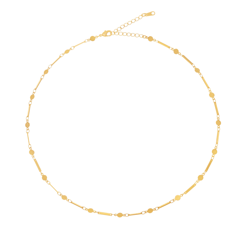 Collier en plaqué or