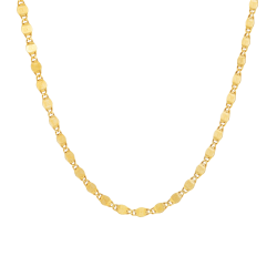 Collier en argent doré