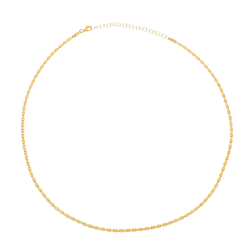 Collier en argent doré