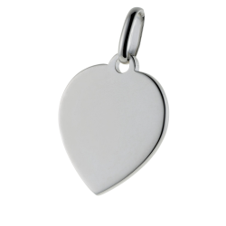 Pendentif coeur en argent