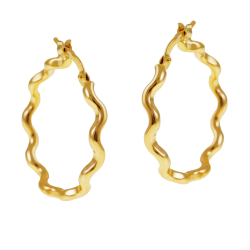 Boucles d'oreilles en plaqué or