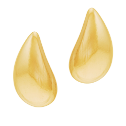 Boucles d'oreilles en argent doré