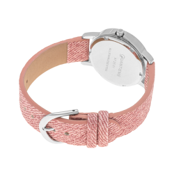 Montre fille, boîte acier, bracelet polyuréthane, verre minéral, girls