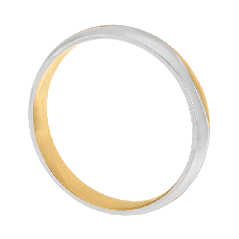 Alliance deux ors, 3 mm vague 