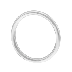 Alliance en platine, 2mm 