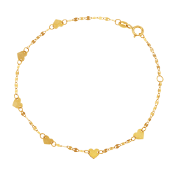 Bracelet en or jaune 