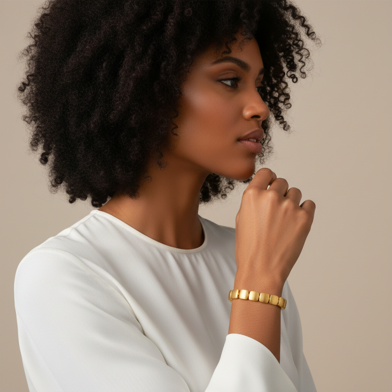 Bracelet en or jaune