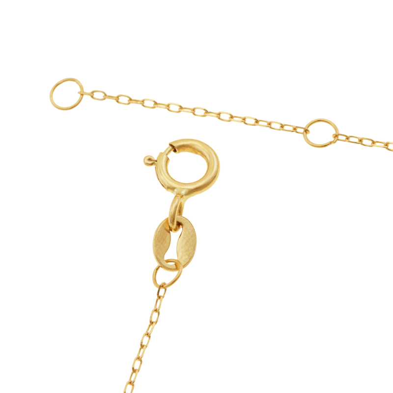 Bracelet en or jaune, boules