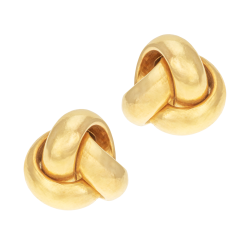 Boucles d'oreilles en or jaune 