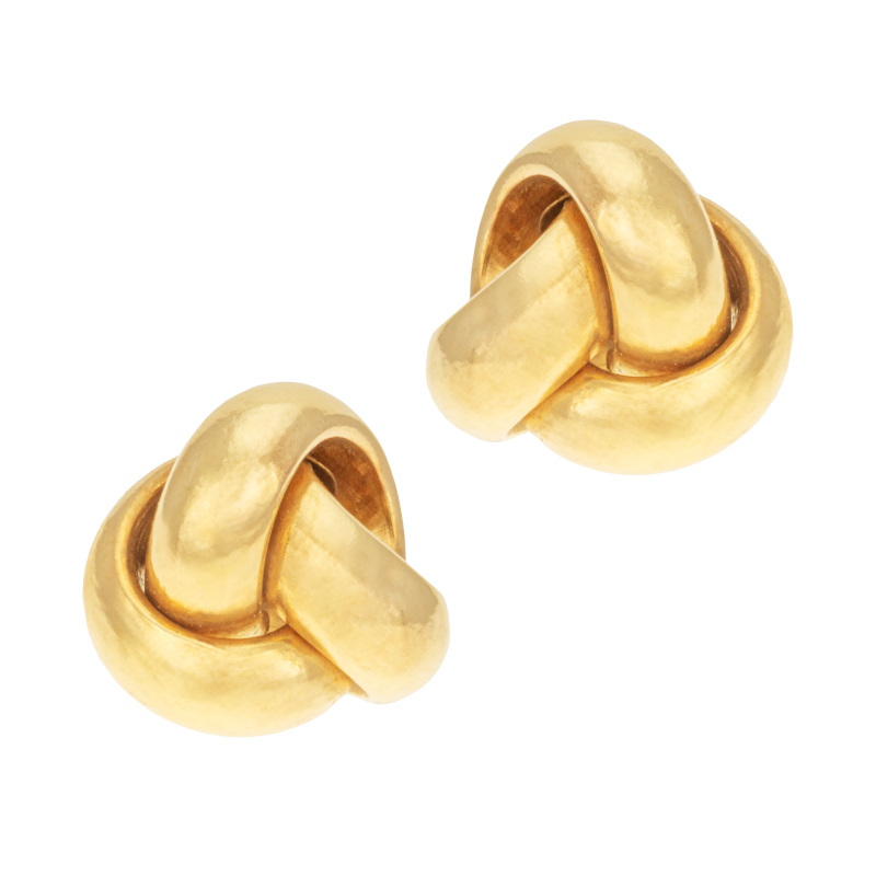 Boucles d'oreilles en or jaune 