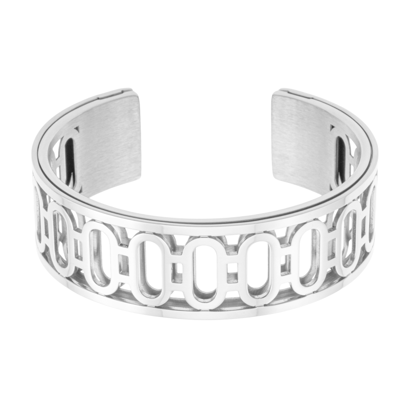 Bracelet jonc Méli Versa en acier, 20mm