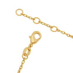 Bracelet en plaqué or, doré à l'or fin, galets