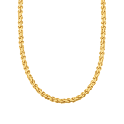 Collier en plaqué or, doré l'or fin 