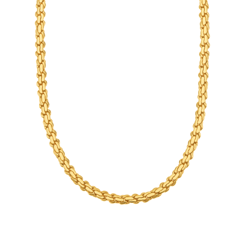 Collier en plaqué or, doré l'or fin 