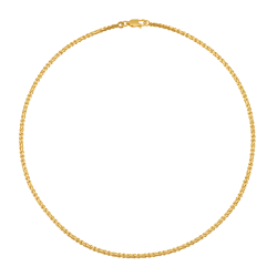 Collier en plaqué or, doré l'or fin 
