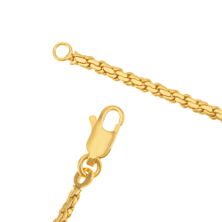 Collier en plaqué or, doré l'or fin 