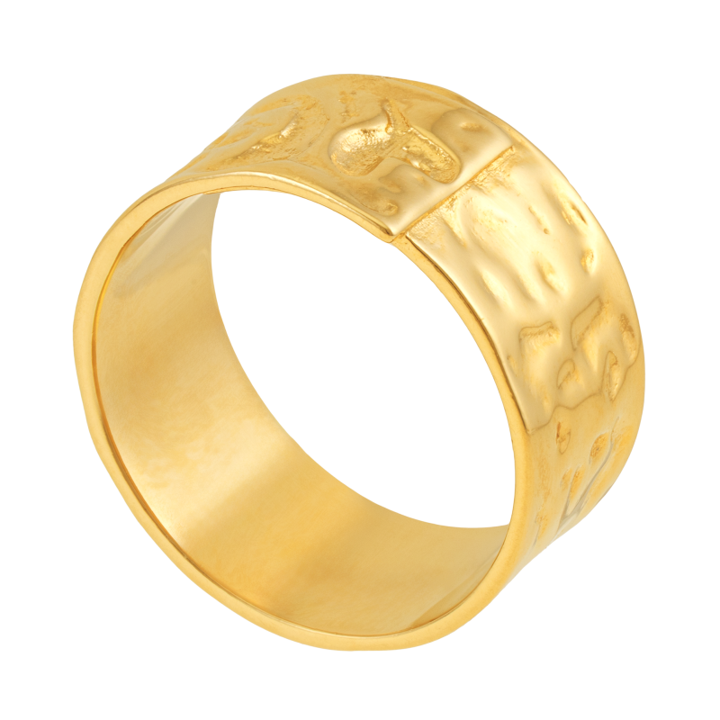 Bague en plaqué or