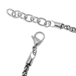Bracelet en acier, noir