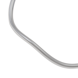 Bracelet jonc en acier, vagues