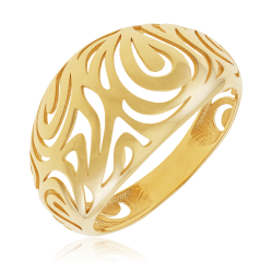 Bague en or jaune 