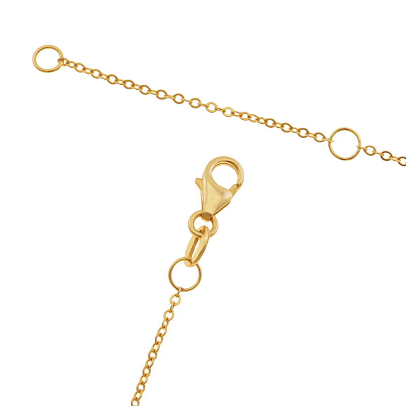 Collier en 2 ors et diamant