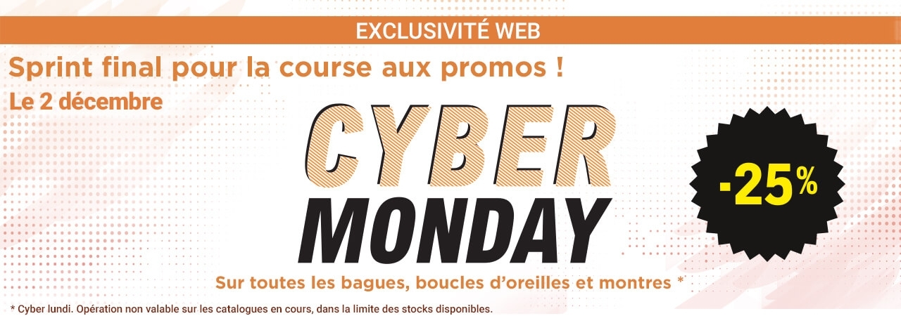 Boucle d'oreilles Cyber Monday