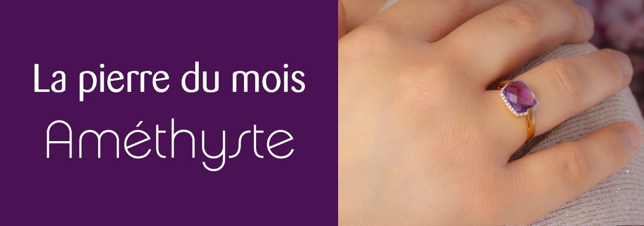 Bijoux améthyste